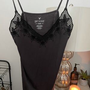Charcoal tank top